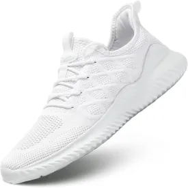 Mens Running Shoes Slip on Tennis Walking Sneakers Casual Mesh Breathable Lightweight Work Sport Shoes