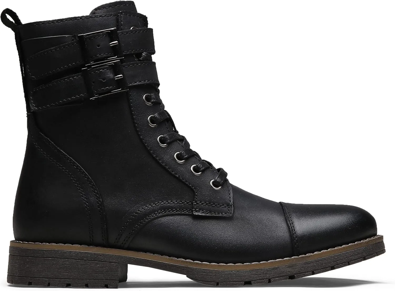 Vostey Mens Boots Motorcycle Casual Boots For Men Zipper Fashion Chukka Boot Mens